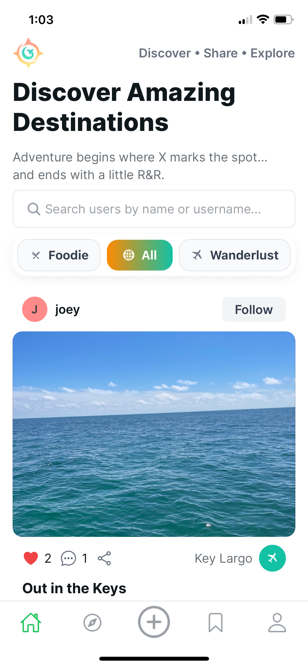 Xplorr App Screenshot